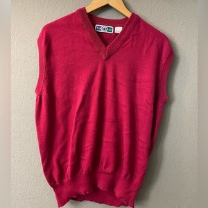 Brian MacNeil Pink Vintage Sweater Vest
